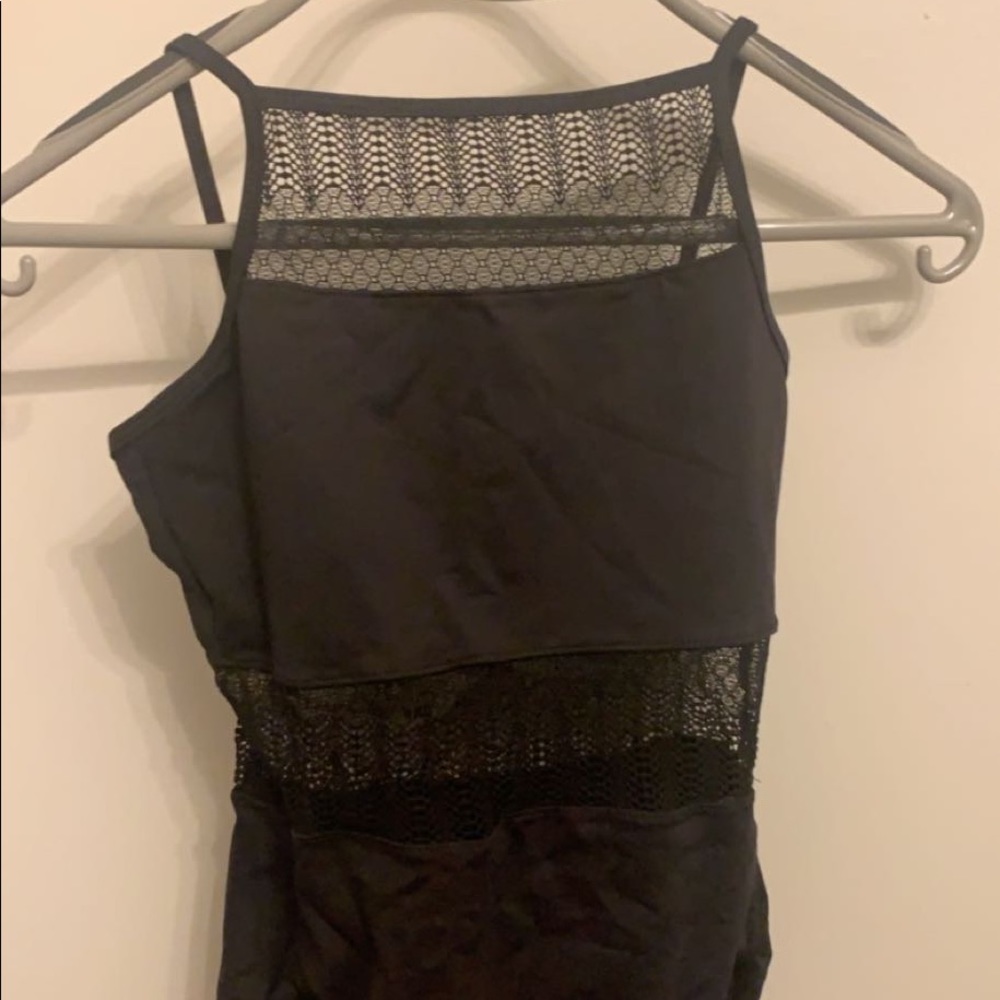 Black leotard